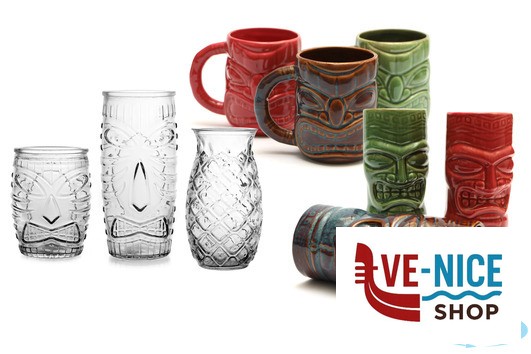 bicchieri bibita TIKI - BICCHIERE PINAPPLE CL 50,5 IN VETRO TEMPERATO B.V.KONINKLIJKE NEDERLANDSCHE GLASFABRIEK LEERDAM - immagine 3