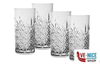 vetro TIMELESS-CONFEZIONE 4 BICCHIERI LONG DRINK CL.30 52820 PASABAHCE