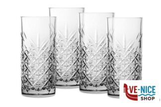 vetro TIMELESS-CONFEZIONE 4 BICCHIERI LONG DRINK CL.36,5 520205 PASABAHCE