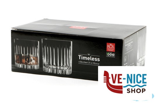altri bicchieri TIMELESS RCR - CONFEZIONE 6 BICCHIERI OF CL 31 25785020206 RCR CRISTALLERIA ITALIANA - immagine 4