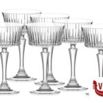 calici e flute spumante TIMELESS RCR - CONFZIONE 6 CALICI CHAMPAGNE CL 26 RCR CRISTALLERIA ITALIANA