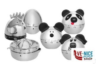 timer/termometri TIMER CUCINA MECCANICO CROMATO ASSORTITO LOWELL