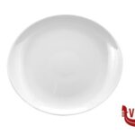 porcellana TIVOLI BIANCO - PIATTO BISTECCA CM 27,5 SATURNIA