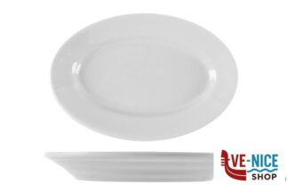 porcellana TIVOLI BIANCO - PIATTO OVALE CM 31 SATURNIA