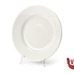 porcellana TIVOLI BIANCO- PIATTO PIANO CM 26 1001001 SATURNIA