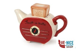 ceramica TOASTER-THEIERA 600ML ROSSA IN CERAMICA A150902ABC IMPORT TAVOLA
