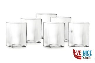 bicchieri bibita TOP CLASS SQUARE - CONFEZIONE 6 BICCHIERI DOF CL 42,5 CM 8,8 H.9,8 BORMIOLI LUIGI