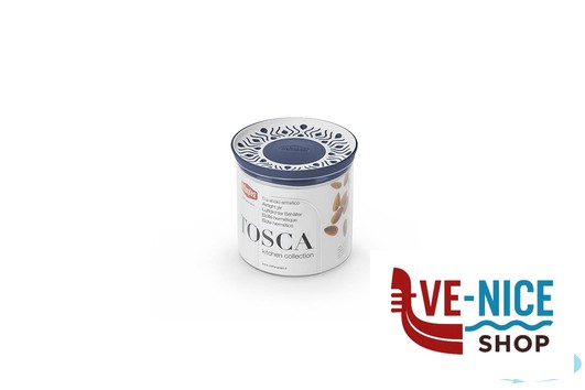 plastica TOSCA BLU-BARATTOLO ERMETICO LT.0,7 12X11H 55401 STEFANPLAST - immagine 3