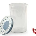 plastica TOSCA BLU-BARATTOLO ERMETICO LT.1,2 12X18H 55451 STEFANPLAST