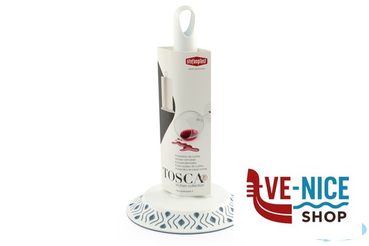 porta rotoli TOSCA BLU-PORTAROTOLO CM17X30H 55301 STEFANPLAST - immagine 2