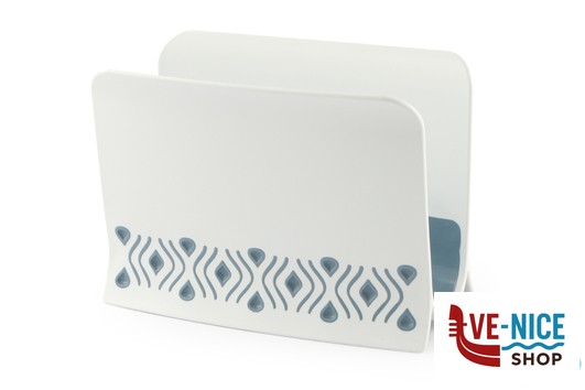 portatovaglioli TOSCA BLU - PORTATOVAGLIOLI CM15,5X7,5X11H 55351 STEFANPLAST