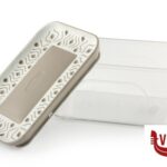 plastica TOSCA TORTORA-BARATTOLO ERMETICO RETTANGOLARE LT0,7 10X15X8H 55550 STEFANPLAST