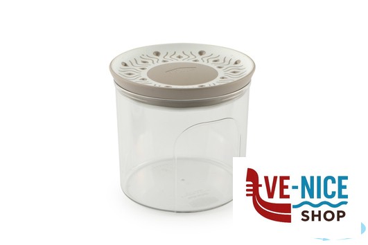 plastica TOSCA TORTORA-BARATTOLO ERMETICO LT.0,7 12X11H 55400 STEFANPLAST - immagine 2