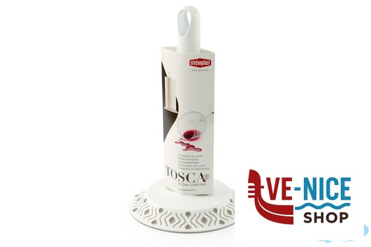 porta rotoli TOSCA TORTORA-PORTAROTOLO CM17X30H 55300 STEFANPLAST - immagine 2