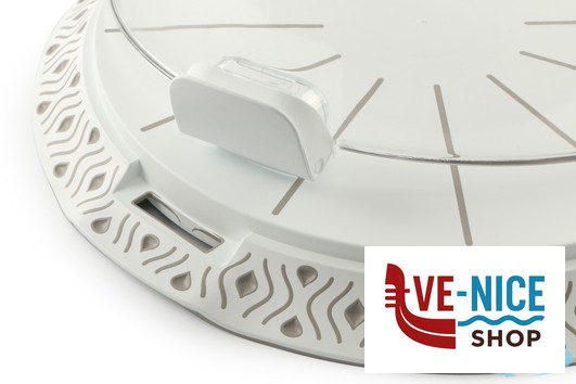 porta torta/formaggio TOSCA TORTORA - PORTATORTA CM 37X36X16H 55850 STEFANPLAST - immagine 2