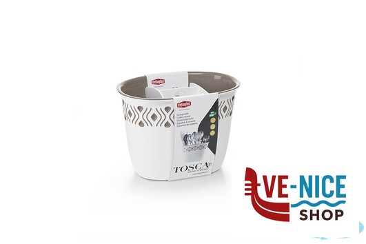 scolaposate TOSCA TORTORA-SCOLAPOSATE CM19,5X13,5X14H 55700 STEFANPLAST - immagine 2