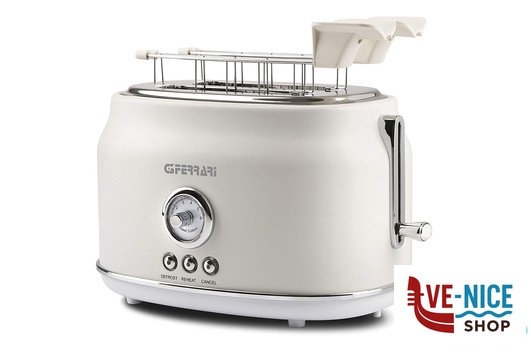 tostapane/fette TOSTAPANE 2PINZE 750W ARTISTA BIANCO G1013401 TREVIDEA