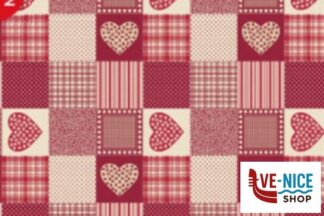 tovagliette/tovaglioli TOVAGLIA ROTOLO 20METRI H.140 -CUORI ROSSI GIOVANNI BOTTIGELLI SPA