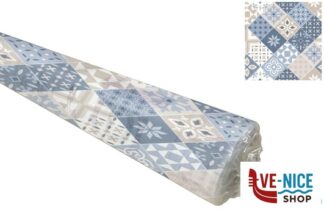 contenitori TOVAGLIA ROTOLO 20 METRI H.140-PIASTRELLE AZZURRO NEW GIOVANNI BOTTIGELLI SPA