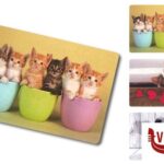 TOVAGLIETTA AMERICANA 28,5X43 ANIMALS 77178 LUPIA SRL tovagliette/tovaglioli 12 pezzi