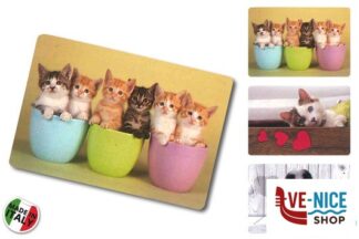 tovagliette/tovaglioli TOVAGLIETTA AMERICANA 28,5X43 ANIMALS 77178 LUPIA SRL