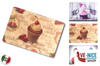 tovagliette/tovaglioli TOVAGLIETTA AMERICANA 28,5X43 CUP CAKE 77179 LUPIA SRL