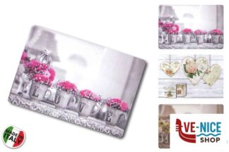 tovagliette/tovaglioli TOVAGLIETTA AMERICANA 28,5X43 FLOWERS LOVE 77171 LUPIA SRL