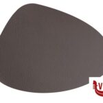 tovagliette/tovaglioli TOVAGLIETTA IN ECOCUOIO RIGENERATO GOCCIA CM.43X33 MARRONE IMPORT PROFESSIONAL