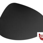 tovagliette/tovaglioli TOVAGLIETTA IN ECOCUOIO RIGENERATO GOCCIA CM.43X33 NERO IMPORT PROFESSIONAL