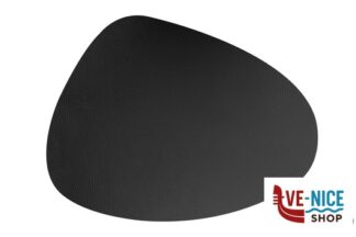 tovagliette/tovaglioli TOVAGLIETTA IN ECOCUOIO RIGENERATO GOCCIA CM.43X33 NERO IMPORT PROFESSIONAL