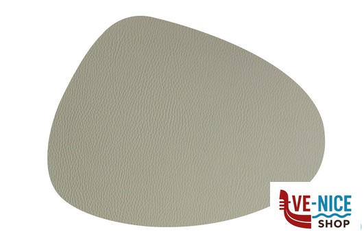 tovagliette/tovaglioli TOVAGLIETTA IN ECOCUOIO RIGENERATO GOCCIA CM.43X33 TORTORA IMPORT PROFESSIONAL