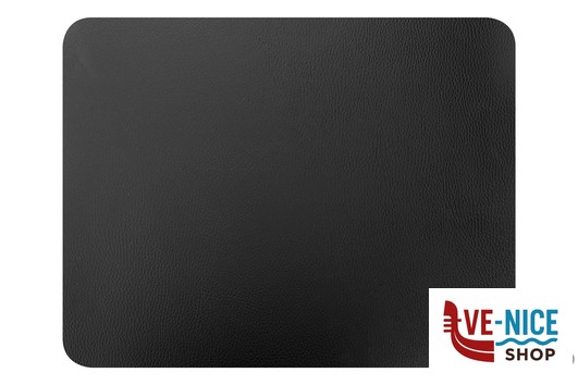 tovagliette/tovaglioli TOVAGLIETTA IN ECOCUOIO RIGENERATO RETTANGOLARE CM.43X33 NERO IMPORT PROFESSIONAL