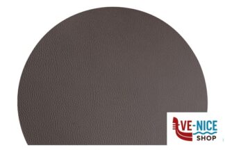tovagliette/tovaglioli TOVAGLIETTA IN ECOCUOIO RIGENERATO SEMICERCHIO CM.42 MARRONE IMPORT PROFESSIONAL