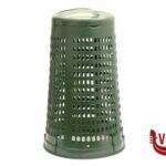 pattumiere TRESPOLO PORTASACCO IN PEHD LT.110 VERDE  69 110-VES MOBIL PLASTIC