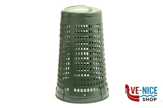 pattumiere TRESPOLO PORTASACCO IN PEHD LT.110 VERDE 69 110-VES MOBIL PLASTIC