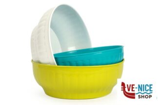 plastica TRIS INSALATIERE COSTE 22-24-26 STF STEFANPLAST