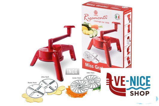 preparazione cibi TRITAVERDURE MISS GRATER RIGAMONTI - immagine 3