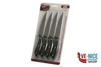 acciaio TUTTIXUNO-CONFEZIONE 4 COLTELLI BISTECCA MAXI LAMA DENTATA 2254B ILSA