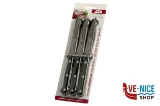 acciaio TUTTIXUNO-CONFEZIONE 6 COLTELLI BISTECCA LAMA LISCIA 2252B ILSA