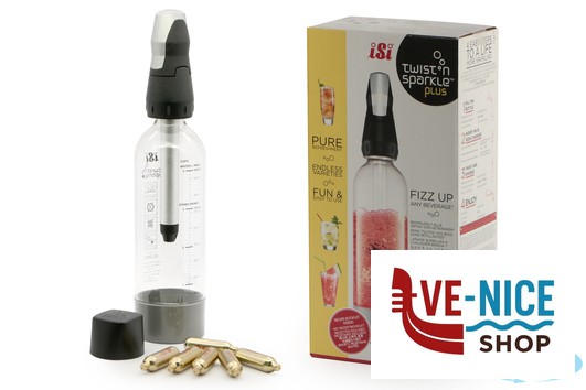 utensili vari per dolci TWIST E SPARKLE - GASATORE ISI CC100530 TRABO - immagine 4