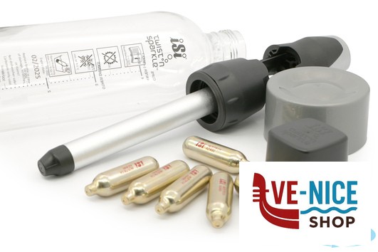 utensili vari per dolci TWIST E SPARKLE - GASATORE ISI CC100530 TRABO - immagine 2