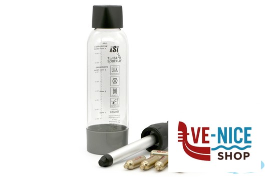 utensili vari per dolci TWIST E SPARKLE - GASATORE ISI CC100530 TRABO - immagine 3