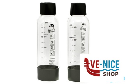 utensili vari per dolci TWIST E SPARKLE - KIT 2 BOTTIGLIE CC100630 TRABO - immagine 2