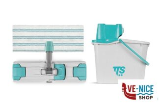 secchi UNI JUNIOR - SECCHIO LT.14 CON STRIZZATORE TTS TECNO TROLLEY SYSTEM SRL