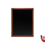 da parete UNIVERSAL - LAVAGNA DA PARETE RETTANGOLARE CORNICE MOGANO CM 40X50 WBU-M-40 SECURIT