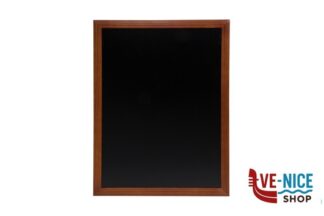 da parete UNIVERSAL - LAVAGNA DA PARETE RETTANGOLARE CORNICE MOGANO CM 50X60 WBU-M-50 SECURIT