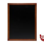 da parete UNIVERSAL - LAVAGNA DA PARETE RETTANGOLARE CORNICE MOGANO CM 60X80 WBU-M-60 SECURIT
