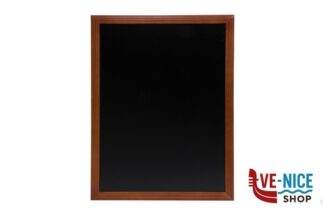 da parete UNIVERSAL - LAVAGNA DA PARETE RETTANGOLARE CORNICE MOGANO CM 60X80 WBU-M-60 SECURIT