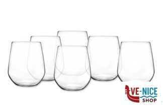 vetro cristallino UNIVERSUM - CONFEZIONE 6 BICCHIERI ACQUA CL 43 25952020206 RCR CRISTALLERIA ITALIANA