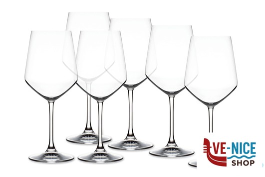 vetro cristallino UNIVERSUM-CONFEZIONE 6 CALICI VINO CL 55 25159020706 RCR CRISTALLERIA ITALIANA